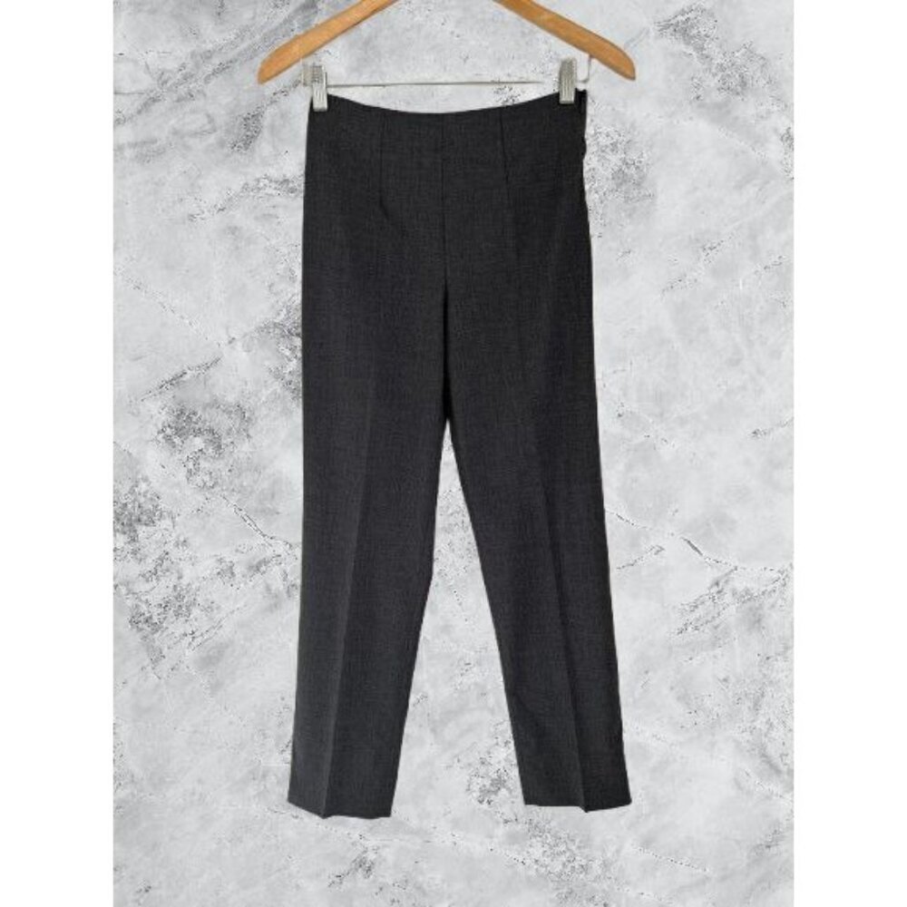 Davide Cenci Incotex Gray Trousers Classic Fit Dress Pants Made in Italy Wool